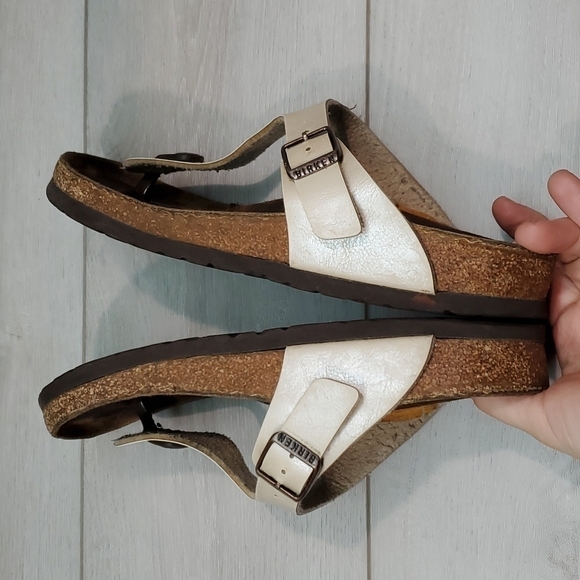 Birkenstock Women Gizeh Outdoor T strap Sandals Flats shoes sz 38/7 - Picture 10 of 13